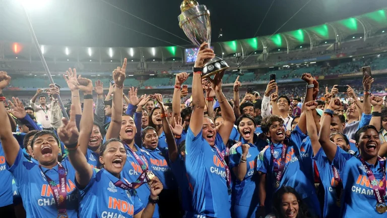 Harmanpreet Kaur with India Women World Cup