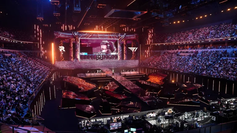 Esports World Cup stage in Paris